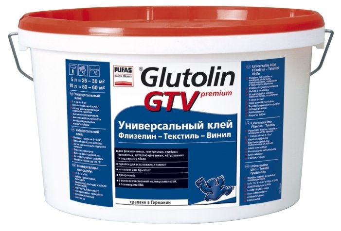 Клей для обоев PUFAS Glutolin GTV Premium Готовый к применению (фото modal 1)