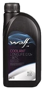 Антифриз Wolf COOLANT -36°C LONG LIFE G12+ (фото modal 1)