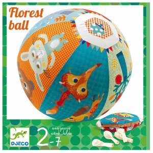 Мяч надувной Djeco Forest 02053 (фото modal nav 2)