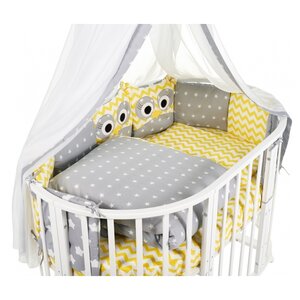 SWEET BABY комплект в овальную кроватку Civetta (10 предметов) (фото modal nav 4)