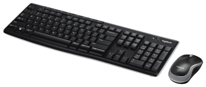 Клавиатура и мышь Logitech Wireless Combo MK270 Black USB (фото modal 5)