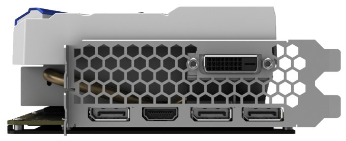 Видеокарта Palit GeForce GTX 1080 1746MHz PCI-E 3.0 8192MB 10500MHz 256 bit DVI HDMI HDCP (фото modal 4)