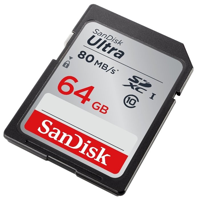 Карта памяти SanDisk Ultra SDXC Class 10 UHS-I 80MB/s (фото modal 3)