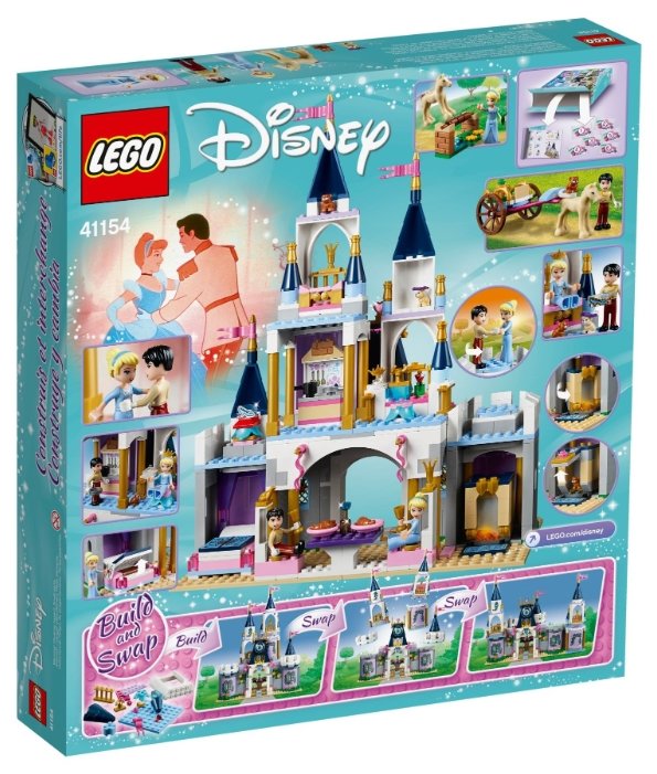 Конструктор LEGO Disney Princess 41154 Волшебный замок Золушки (фото modal 2)