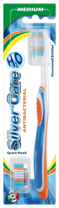 Зубная щетка Silver Care H2O Medium (фото modal 2)
