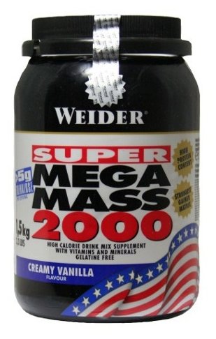 Гейнер Weider Mega Mass 2000 (1.5 кг) (фото modal 1)