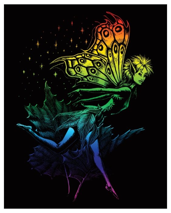Гравюра Royal & Langnickel Танцующая фея (RAIN21) цветная основа (фото modal 1)