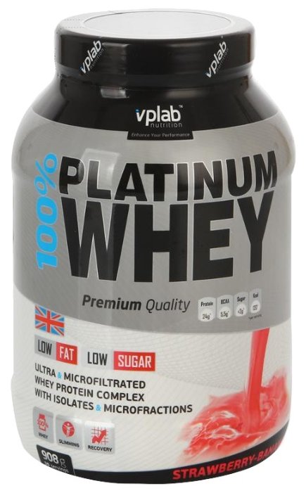 Протеин VP Laboratory 100% Platinum Whey (908 г) (фото modal 3)