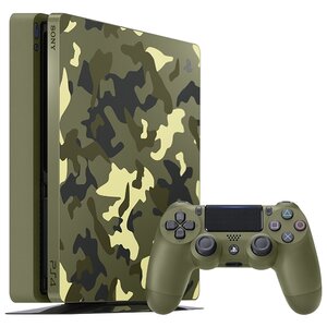 Игровая приставка Sony PlayStation 4 Slim 1 ТБ Call of Duty: WWII (фото modal nav 1)