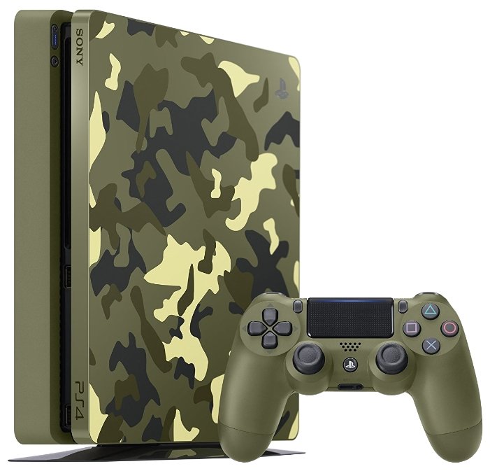 Игровая приставка Sony PlayStation 4 Slim 1 ТБ Call of Duty: WWII (фото modal 1)