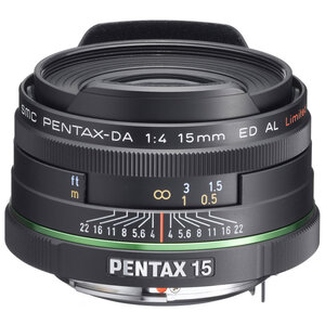 Объектив Pentax SMC DA 15mm f/4 AL Limited (фото modal nav 1)