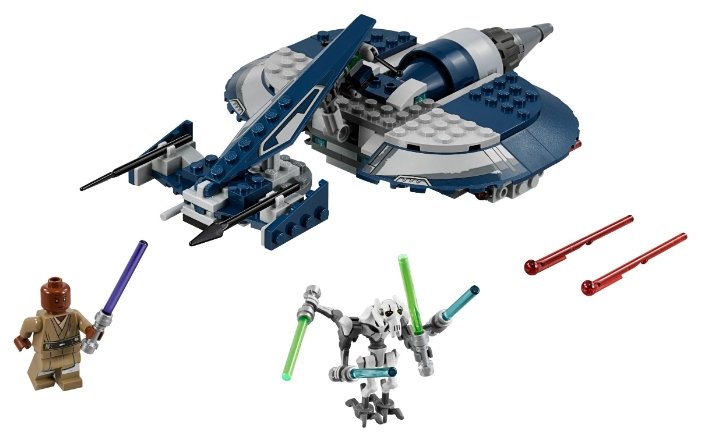 Конструктор LEGO Star Wars 75199 Боевой спидер генерала Гривуса (фото modal 3)