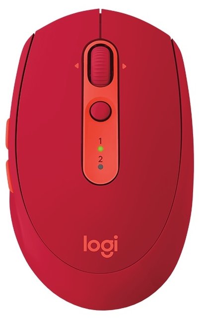 Мышь Logitech M590 Multi-Device Silent Red USB (фото modal 1)