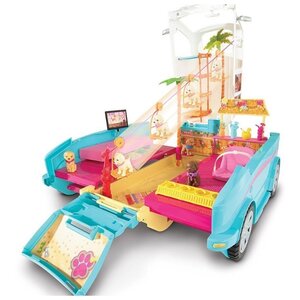 Barbie раскладной фургон для щенков (DLY33) (фото modal nav 3)