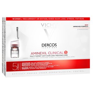 Vichy DERCOS AMINEXIL INTENSIVE 5, средство против выпадения волос для женщин (фото modal nav 1)