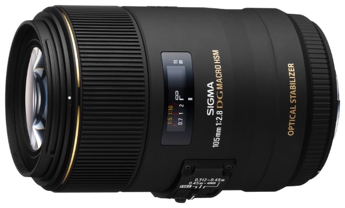 Объектив Sigma AF 105mm f/2.8 EX DG OS HSM Macro Nikon F (фото modal 1)