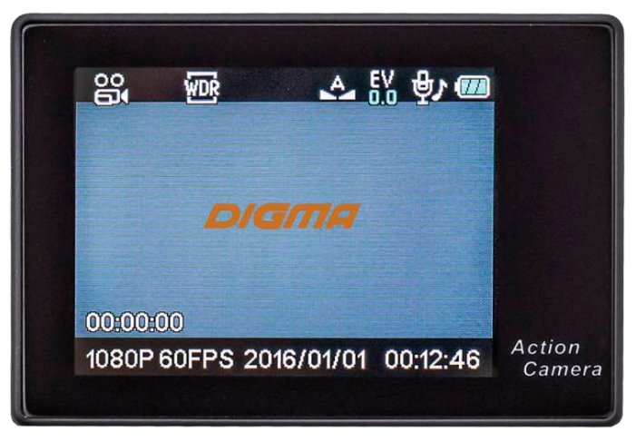 Экшн-камера Digma DiCam 72C (фото modal 11)