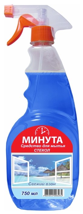 Спрей Минута для мытья стекол Свежий озон (фото modal 2)