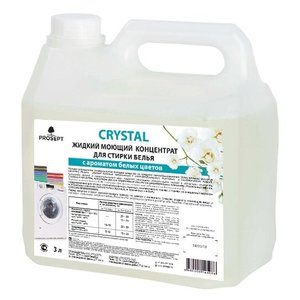 Жидкость для стирки PROSEPT Crystal с ароматом белых цветов (фото modal nav 1)
