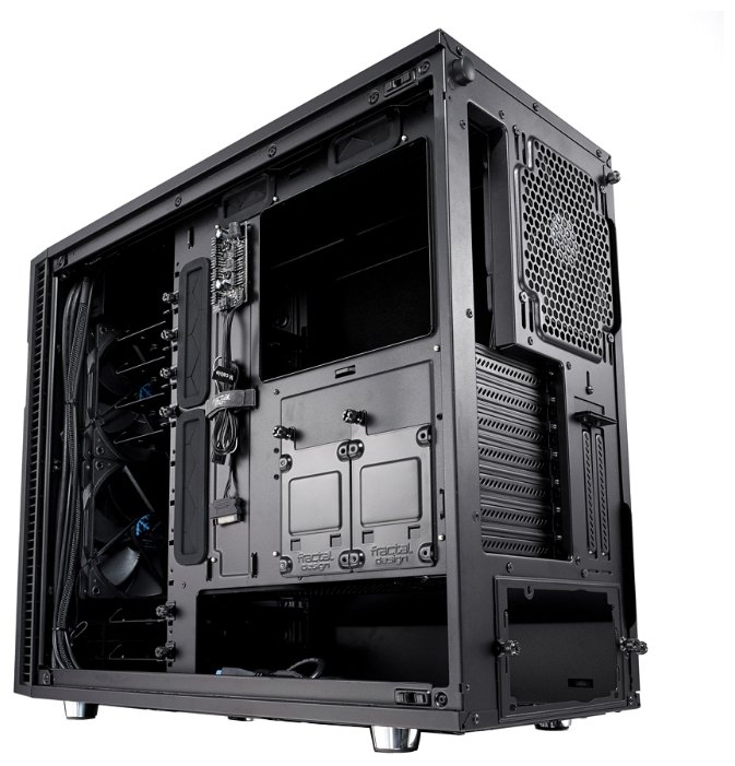 Компьютерный корпус Fractal Design Define R6 TG Blackout Edition Black (фото modal 8)