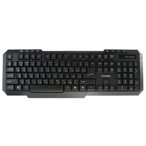 Клавиатура и мышь CROWN CMMK-953W Black USB (фото modal nav 2)