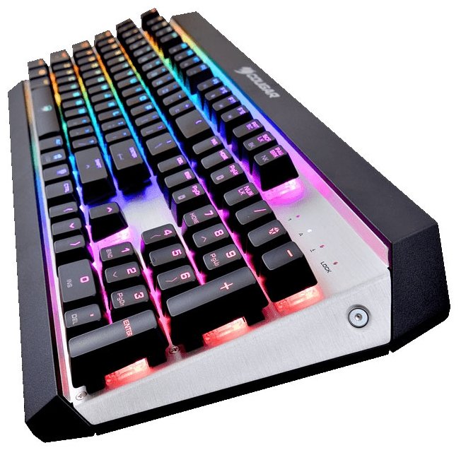 Клавиатура COUGAR Attack X3 RGB (Cherry MX Brown) Black USB (фото modal 4)