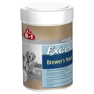 Добавка в корм 8 In 1 Excel Brewer’s Yeast для кошек и собак, (фото modal nav 1)