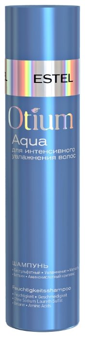 ESTEL шампунь Otium Aqua для интенсивного увлажнения волос (фото modal 1)