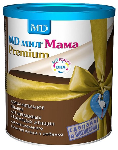 Молочная смесь MD мил Мама Premium в банке 450 г (фото modal 1)