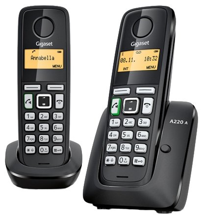 Радиотелефон Gigaset A220A Duo (фото modal 1)