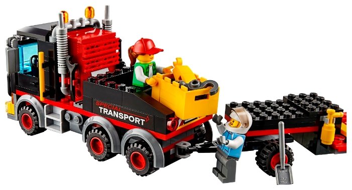 Конструктор LEGO City 60183 Тяжёлый грузовой транспорт (фото modal 5)