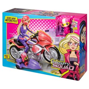 Barbie мотоцикл секретного агента (DHF21) (фото modal nav 2)