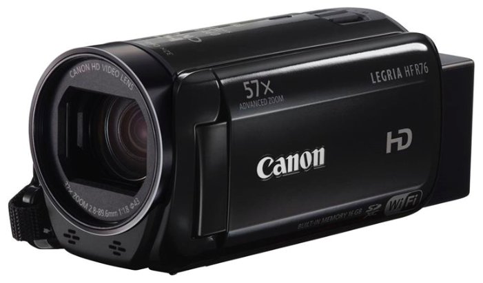 Видеокамера Canon LEGRIA HF R76 (фото modal 1)