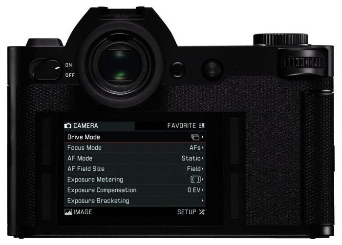 Фотоаппарат со сменной оптикой Leica SL (Typ 601) Body (фото modal 2)