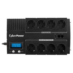 Интерактивный ИБП CyberPower BR1000ELCD (фото modal nav 1)