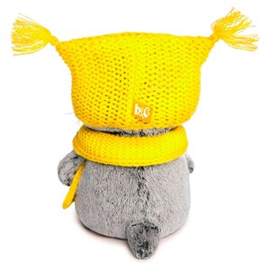 Мягкая игрушка Basik&Co Кот Басик baby в шапке 