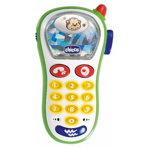 Интерактивная развивающая игрушка Chicco Музыкальный телефон с фотокамерой (фото modal nav 1)