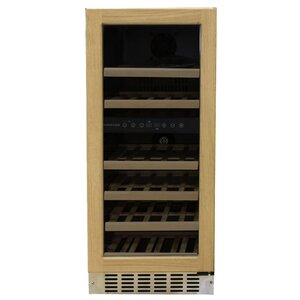 Встраиваемый винный шкаф Dunavox DAU-32.81 Half Wood (фото modal nav 1)