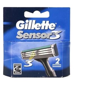 Сменные лезвия Gillette Sensor 3 (фото modal nav 3)