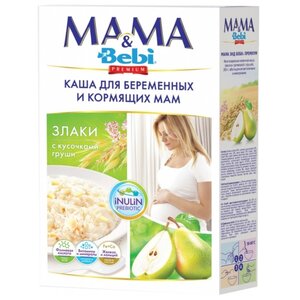 Каша для беременных и кормящих мам Bebi Злаки с кусочками груши 200 г (фото modal nav 1)