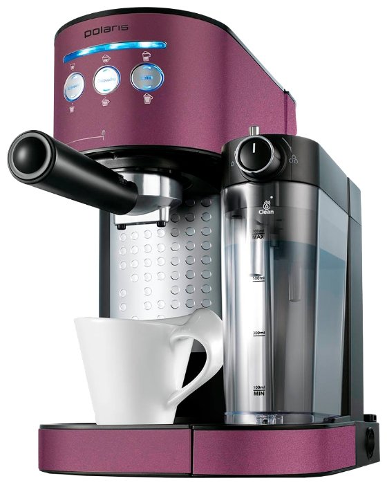 Кофеварка рожковая Polaris PCM 1525E (фото modal 2)