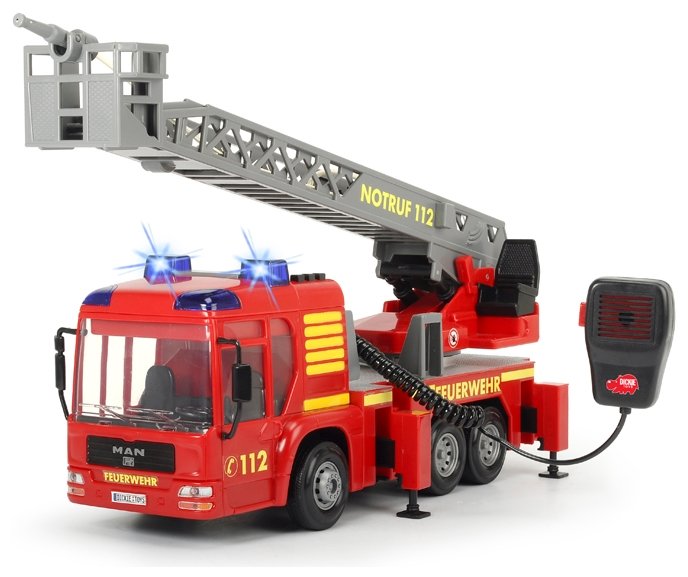 Пожарный автомобиль Dickie Toys MAN (3716003) 43 см (фото modal 2)