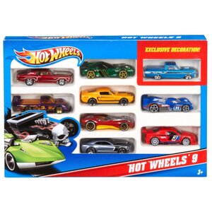 Набор машин Mattel Hot Wheels 10 штук в ассортименте (54886) 1:64 7 см (фото modal nav 5)