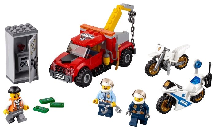 Конструктор LEGO City 60137 Побег на буксировщике (фото modal 2)