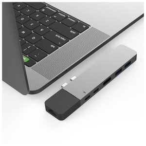 USB-концентратор HyperDrive NET 6-in-2 (GN28N), разъемов: 4 (фото modal nav 7)