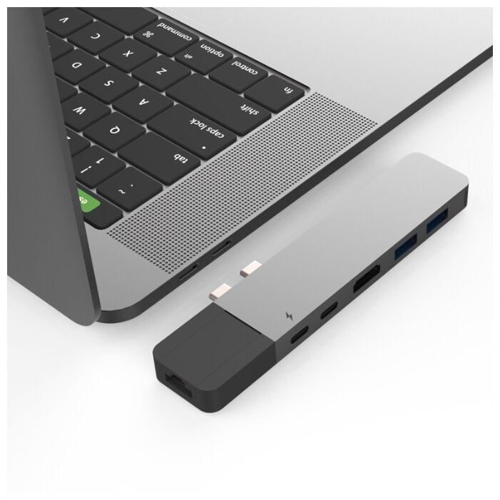 USB-концентратор HyperDrive NET 6-in-2 (GN28N), разъемов: 4 (фото modal 7)
