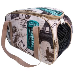 Переноска-сумка для кошек и собак Теремок ДО-1 44х22х27 см (фото modal nav 1)