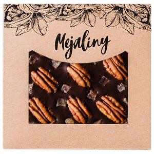Шоколад Mejaliny темный с орехом пекан и папая, 62% (фото modal nav 1)