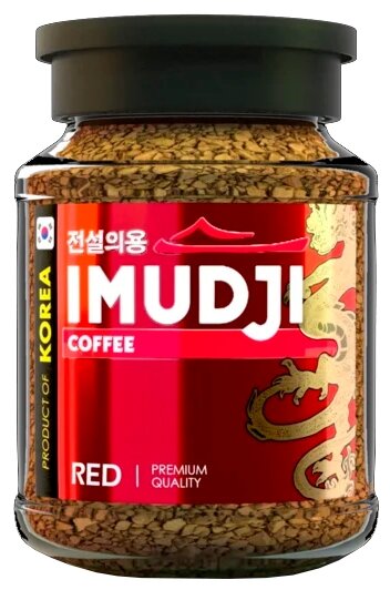 Кофе растворимый Imudji Red Dragon, стекляннная банка (фото modal 1)