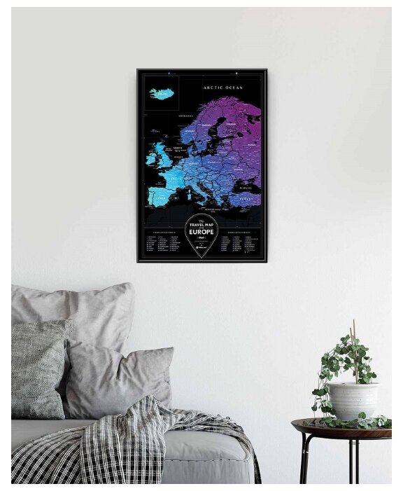1DEA.me Скретч Карта Европы Black (фото modal 9)